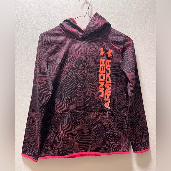 Under Armour Other - Under Armour Coldgear Pullover Long Sleeve Hoodie with Kangaroo Pocket, Youth